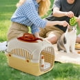 thumbnail image 5 of Hard Pet Carrier for Dogs & Cats Travel Crate with Ventilation, Front-Loading Door, Lightweight for Car, Camping, Hiking â Small Dog Crate & Cat Cage for Safe Transport, 5 of 5