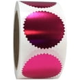 thumbnail image 2 of Pink Serrated Edge Certificate Seals Stickers 250Pc Award Labels, By Meiiso, Large Inventory!, 2 of 7