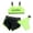 Green, variant on Shadoumai Girls Swimsuits Tankini Set with Shorts Criss Cross Bathing Suits Tween Juniors Girl Two Piece Swimwear