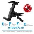 thumbnail image 2 of Macally Car Vent Phone Mount, [Universal Design] Clip Cell Phone Holder for Car - Air Vent Phone Mount for Car - Easy Clamp Cradle in Vehicle Compatible with All Apple iPhone Android Smartphone, etc., 2 of 4