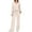 Beige, variant on Gkeoshab Silk Pajamas for Men Sets For Women 2 Piece Outfits 2026 Long Sleeve Pajamas Button Up Top Wide Leg Pants Tracksuit With Pockets Sleepdress