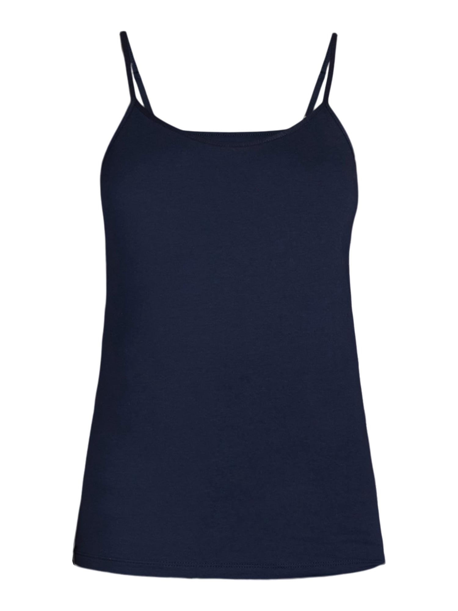 Time and Tru Women's Cami with Adjustable Straps, 5-Pack