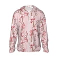 thumbnail image 1 of Balery Orchids Flowers Sudadera ligera de manga larga con capucha y protección solar UPF 50+ para hombre y mujer, ideal para pesca y running-X-Large, 1 of 7