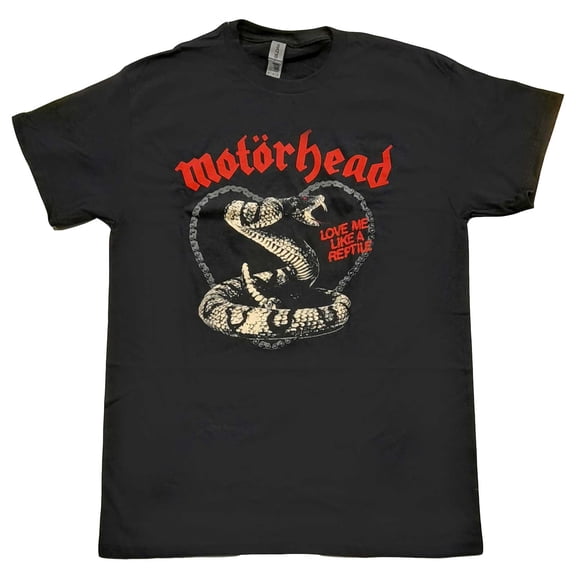 Motorhead Unisex T-Shirt Love Me Like A Reptile (Small)