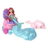 Disney Princess Toys, Mermaid Ariel Doll and Chariot