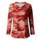 thumbnail image 4 of KIHOUT - Blusas casuales para mujer, liquidación 2024, moda clásica, blusa lisa con cuello en V, blusas básicas holgadas de otoño, blusas tipo túnica de manga larga, 4 of 4