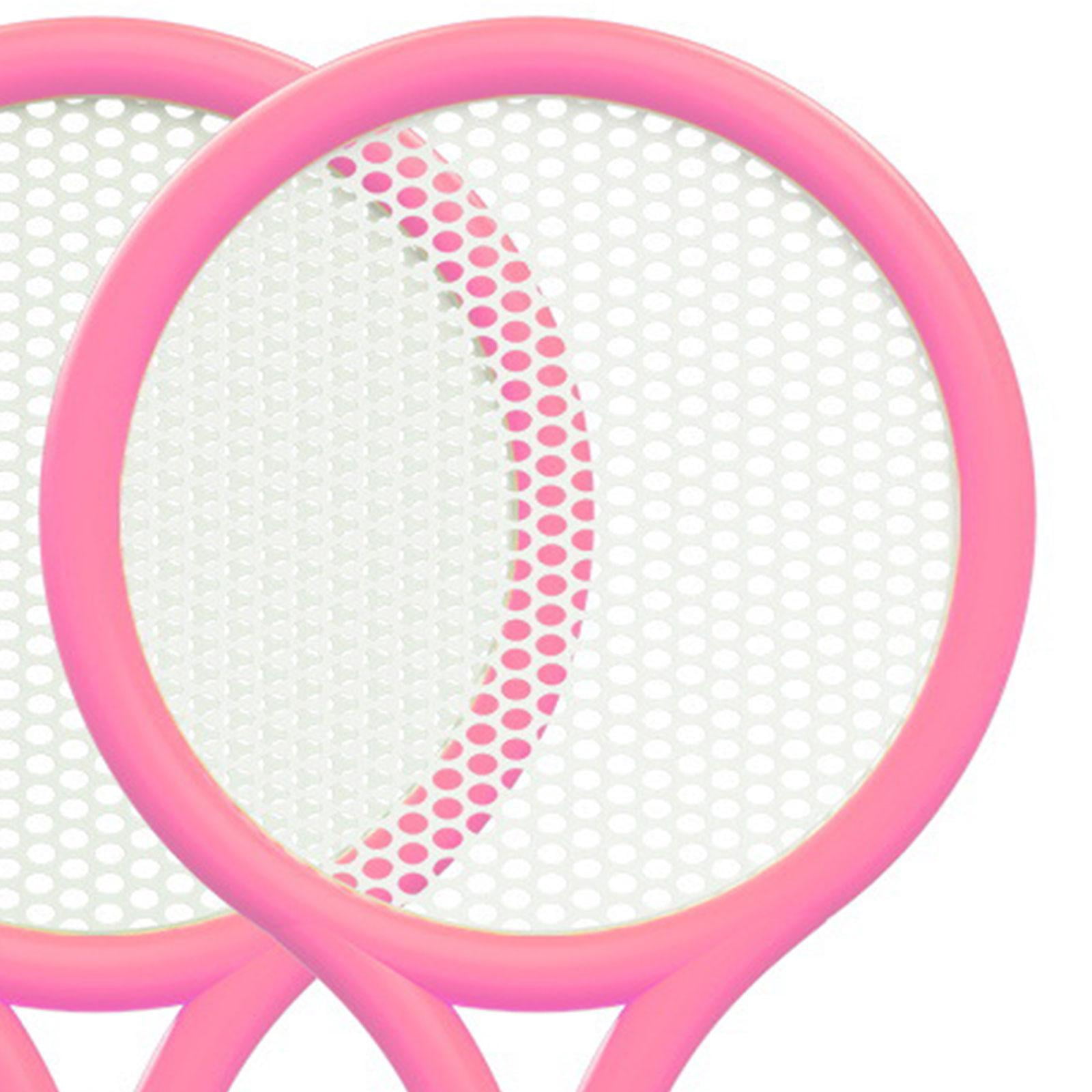 GARENDE Children Badminton Tennis Set Tennis Racket for Kids for Yard Girls Backyard Pink