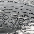 thumbnail image 3 of CC Home Furnishings 18" Smoke Gray Modern Chic Style Decorative Round Glass Plate, 3 of 5