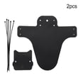 thumbnail image 1 of Becaristey Bicycle Mudguard High Strength Front/Rear Mud Baffles Light Wear-resistant Mudguards Flexible Cycling Protector Cycle, 1 of 6
