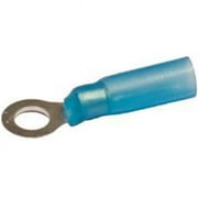 Morris Products 12234 Heat Shrinkable Ring Terminals - 16-14 Wire, 0.3 8 In. Stud, Pack Of 100