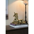 thumbnail image 5 of A&B Home Gold Unicorn Ceramic Statue 11" x 4.5" x 9.1", 5 of 7