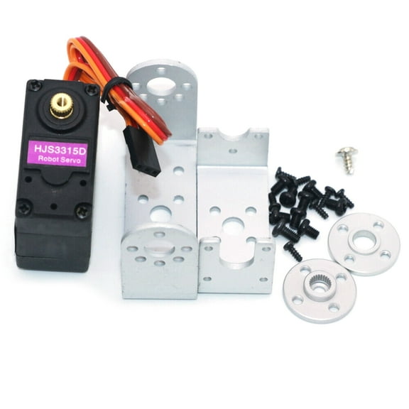 15KG Digital Brushed Motor Robot RC Servo for 1/10 1/8 High-Speed RC Car Aircraft Boat for RC Car