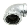thumbnail image 3 of Thrifco 5217017 1 Inch x 3/4 Inch Galvanized Steel 90° Reducer Elbow, 3 of 6