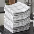 thumbnail image 5 of T-fal Coordinating Flat Waffle Weave Dish Cloth, Twelve Pack, Gray, 5 of 6