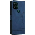 thumbnail image 2 of Wallet Case for Moto G Stylus 5G, Moto G Stylus 5G Case with Card Holder Leather Flip Case with Kickstand Magnetic Full Protection Compatible with Motorola Moto G Stylus 5G Smile Blue, 2 of 14