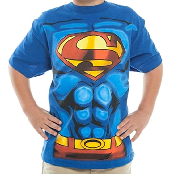 Superman Big Boy's Muscle T-Shirt- Large (14-16)