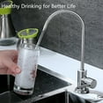 thumbnail image 3 of BATHLET  Kitchen Water Filter Faucet Lead-Free Drinking Water Faucet Brushed Gold Brushed, 3 of 5