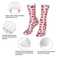 thumbnail image 3 of Fuzoiu Hand Drawn Strawberry Print Crew Socks,Casual Athletic Gym LightWeight Thin Socks,Casual Crew Socks for Men Woman,Calf Length Crew Socks, 3 of 7