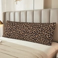 thumbnail image 6 of Body Pillow Cover - Brown leopard print A Soft Body Pillow Cover with Zipper, Comfort Body Pillow Pillowcase, Body Pillow Case Cover 20 x 54, 6 of 7