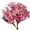 B, variant on Artificial Hydrangea Bouquet with Vase Gradient Color Faux Hydrangea Flower Arrangement for Living Room Dining Table Centerpiece Home Bedroom Ofice Farmhouse Soft Decoration, Light Pink