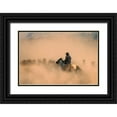 thumbnail image 1 of Bilgin, Zuhdu 14x11 Black Ornate Wood Framed with Double Matting Museum Art Print Titled - Cowboy, 1 of 4