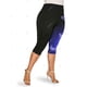 thumbnail image 2 of Leggings Talla Extra Recortados Mariposa Cintura Alta Rosegal Leggings de talla grande, 2 of 5