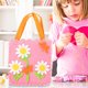 thumbnail image 3 of Bolsa de punto de cruz para niños, costura, música, hechos a mano, material no tejido para manualidades, bolsa, material para bordar, 3 of 5