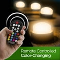 thumbnail image 2 of Enbrighten Seasons Mini-Puck Color Changing LED Landscape Lights, 44ft, 12 Lights, 41367, 2 of 9