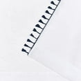thumbnail image 4 of Exclusive Home Curtains Tassels Embellished Sheer Rod Pocket Curtain Panel Pair, 54x84, Indigo, 4 of 7