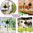 thumbnail image 6 of 24 Oz Home Garden Torch Set of 6, Outdoor Metal Torch Garden Décor,55-Inch Upgraded Citronella Torches with 3-Prong Grounded Stake, Metal Light Torches for Party Patio Pathway, 6 of 8