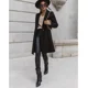 thumbnail image 4 of Abrigo De Lana Con Solapa Para Mujer Otoño E Invierno., 4 of 8