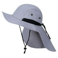 thumbnail image 2 of Sombrero de pesca Kusrkot Sombrero con visera para ciclismo Gris claro, 2 of 8