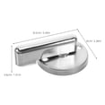 thumbnail image 2 of Cerradura de puerta de cabina de baño: Indicador de privacidad Ocupado/Libre - Cerradura de cabina de baño - Cerradura de partición para baños públicos, 2 of 7