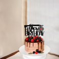 thumbnail image 4 of Cake Topper Dxsdgetue Gun para fiesta de cumpleaños, color negro, purpurina, 4 of 8