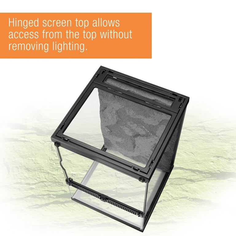 Zilla Tropical Reptile Vertical Starter Kit with Mini Halogen