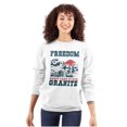 thumbnail image 3 of Mount Rushmore Funny 4th of July USA Sweatshirt for Men or Women Brisco Brands L, 3 of 6