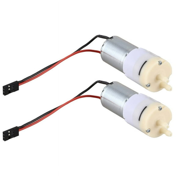 WQNZMADO 2X Metal Water Cooling RC Boat 370 Water Pump Waterproof for RC Car Truck Speedboats Models