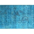 thumbnail image 1 of Ahgly Company Indoor Rectangle Oriental Light Blue Industrial Area Rugs, 5' x 8', 1 of 4