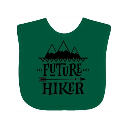 

Inktastic Future Hiker Kids Hiking Gift Baby Boy or Baby Girl Bib