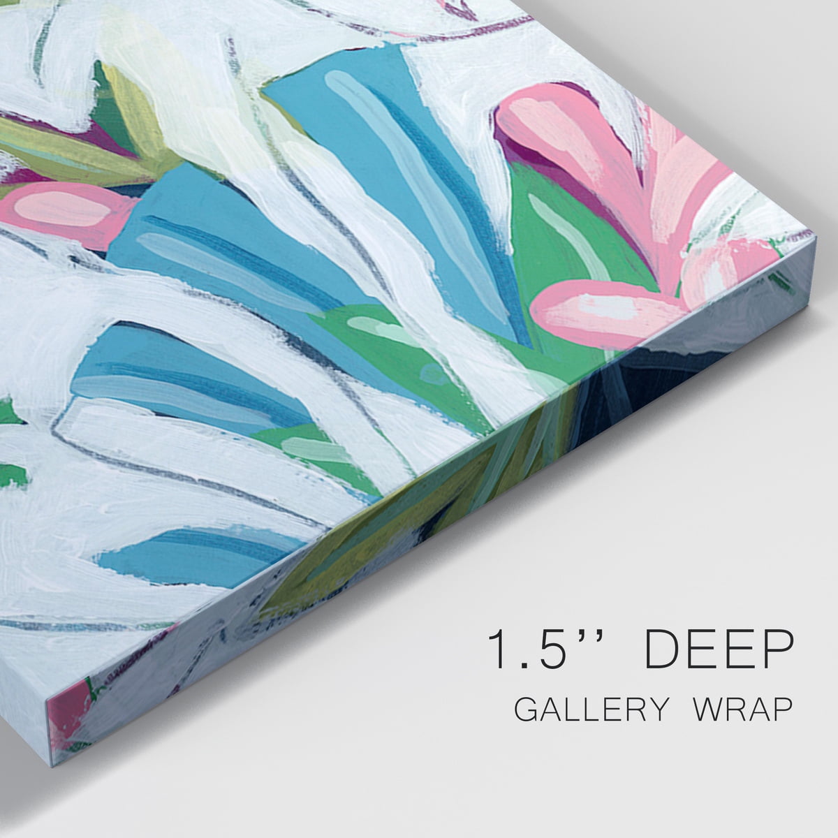 Tropical Trace III Premium Gallery Wrapped Canvas - Ready to Hang - 8 x 12 Each