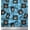 Light Blue, variant on Soimoi Green Silk Fabric Mocha & Caramel Coffee Beverages Printed Fabric 1 Yard 42 Inch Wide