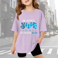 thumbnail image 2 of TIEVOSA T-Shirt de Sensibilisation Tableau Périodique (3 14 Ans) pour 2-11 Ans (Violet), 2 of 8