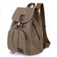 thumbnail image 1 of Mochila Vintage de lona para mujer, de algodón puro bolso de viaje, a la moda, con cordón, para ordenador portátil y escuela, bolso de hombro para chicas adolescentes Fivean unisex, 1 of 1