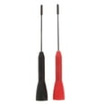 thumbnail image 1 of 2pcs 2mm Jack Stainless Steel Test Lead Probe Test Needle Multimeter Test Probes Diagnostic Tools For Banana Plug (1 Red and 1 Black), 1 of 7