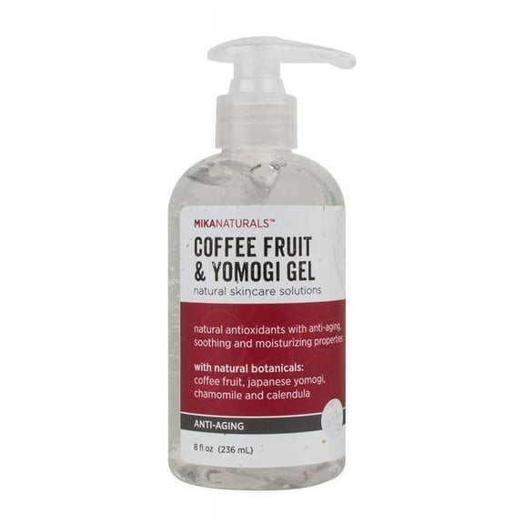 MikaNaturals Coffee Fruit & Yomogi Anti-Aging Gel, 8 fl oz