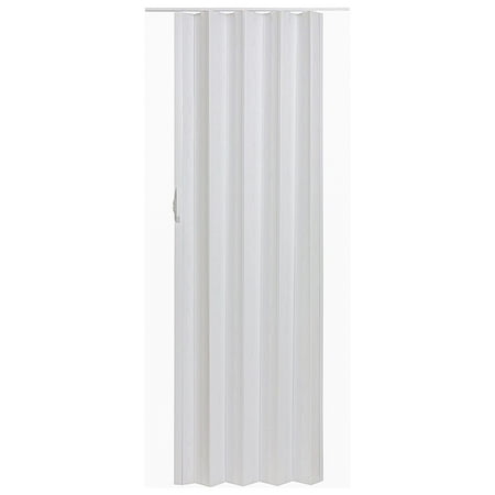 LTL Home Products Via 36  x 80  Vinyl Hinged Single Folding Door  White