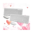 thumbnail image 5 of GKM520 Wireless Keyboard Quick Response Mute Ergonomic 2.4GHz Wireless Keyboard Mouse for Laptop - Blue, 5 of 5