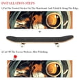 thumbnail image 2 of Dog Skateboard Grip Tape Stickers - Pack of Two Emery PVC Surface 8.8x32.6in/22.4x83 cm, 2 of 5