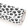 thumbnail image 1 of Vinil Decorativo en Lamina Deco Adhesivo Pisaditas en Negro Joss Design 5.5 m x 50 cm, 1 of 2