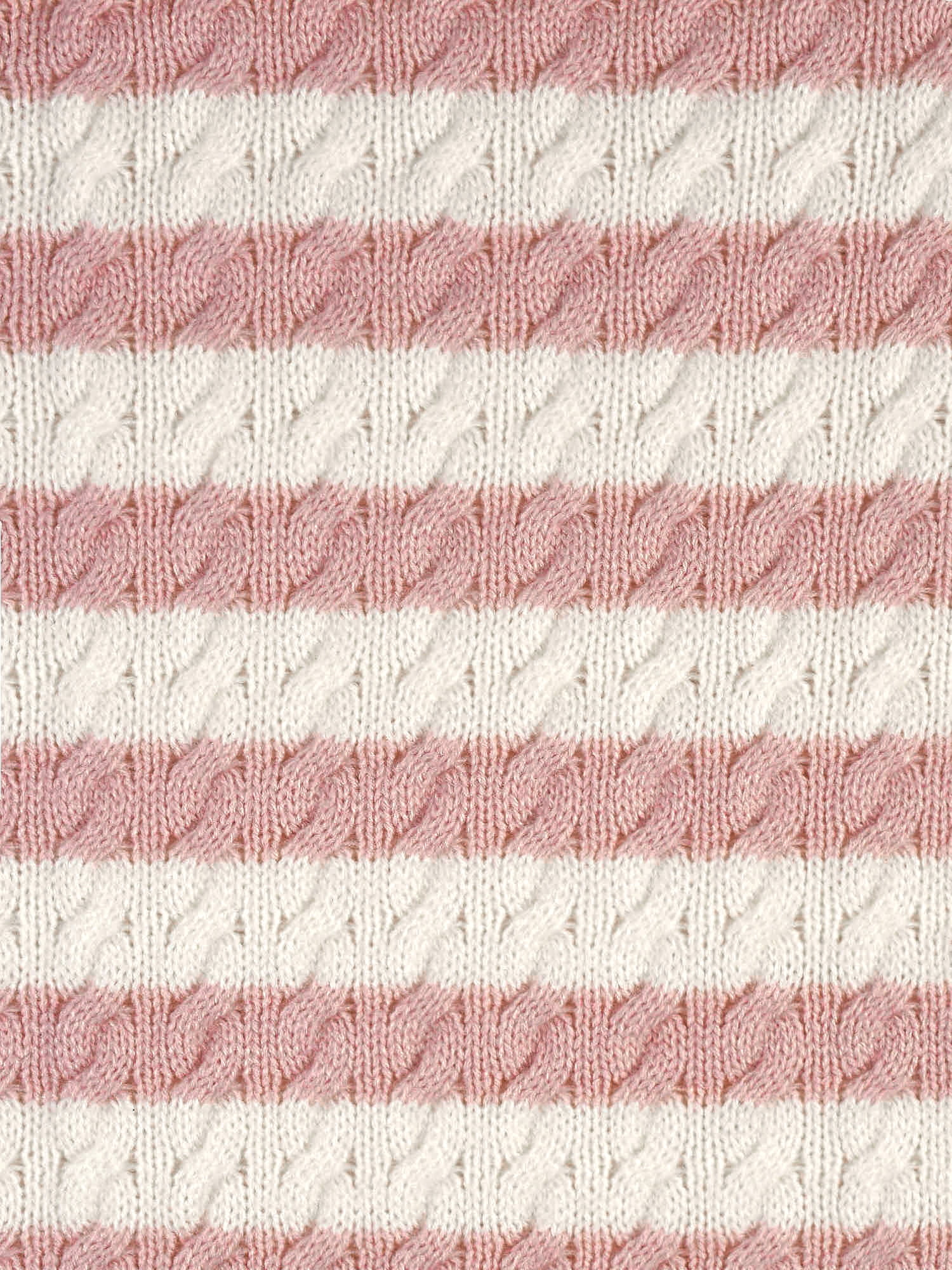 Modern Moments by Gerber Baby Boy or Girl Cable Knit Blanket with Sherpa, Coral
